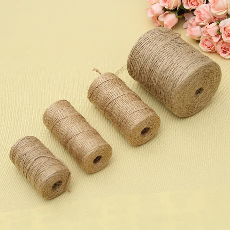 30/50/300Meters Natural Vintag - Twine Jute Natural recension och pris