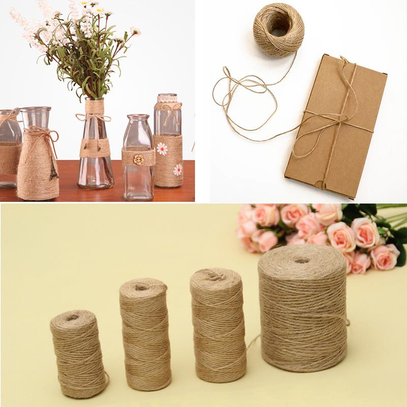 30/50/300Meters Natural Vintag - Twine Jute Natural recension och pris