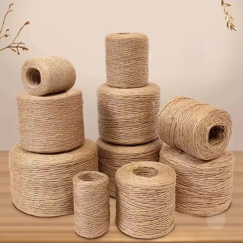 100M Natural Vintage Jute Rope - Twine Jute Natural recension och pris