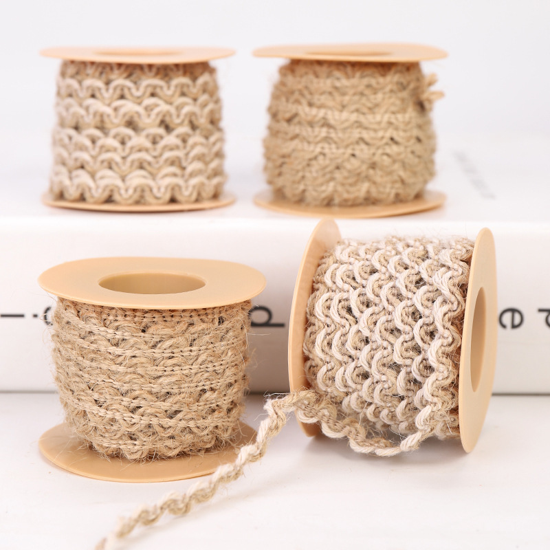 5M Natural Jute Ribbon Rope St - Twine Jute Natural recension och pris
