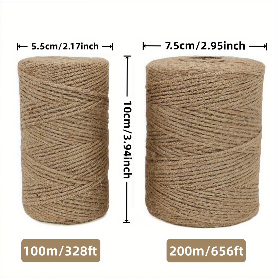 Natural Vintage Rope Jute Ribb - Twine Jute Natural recension och pris