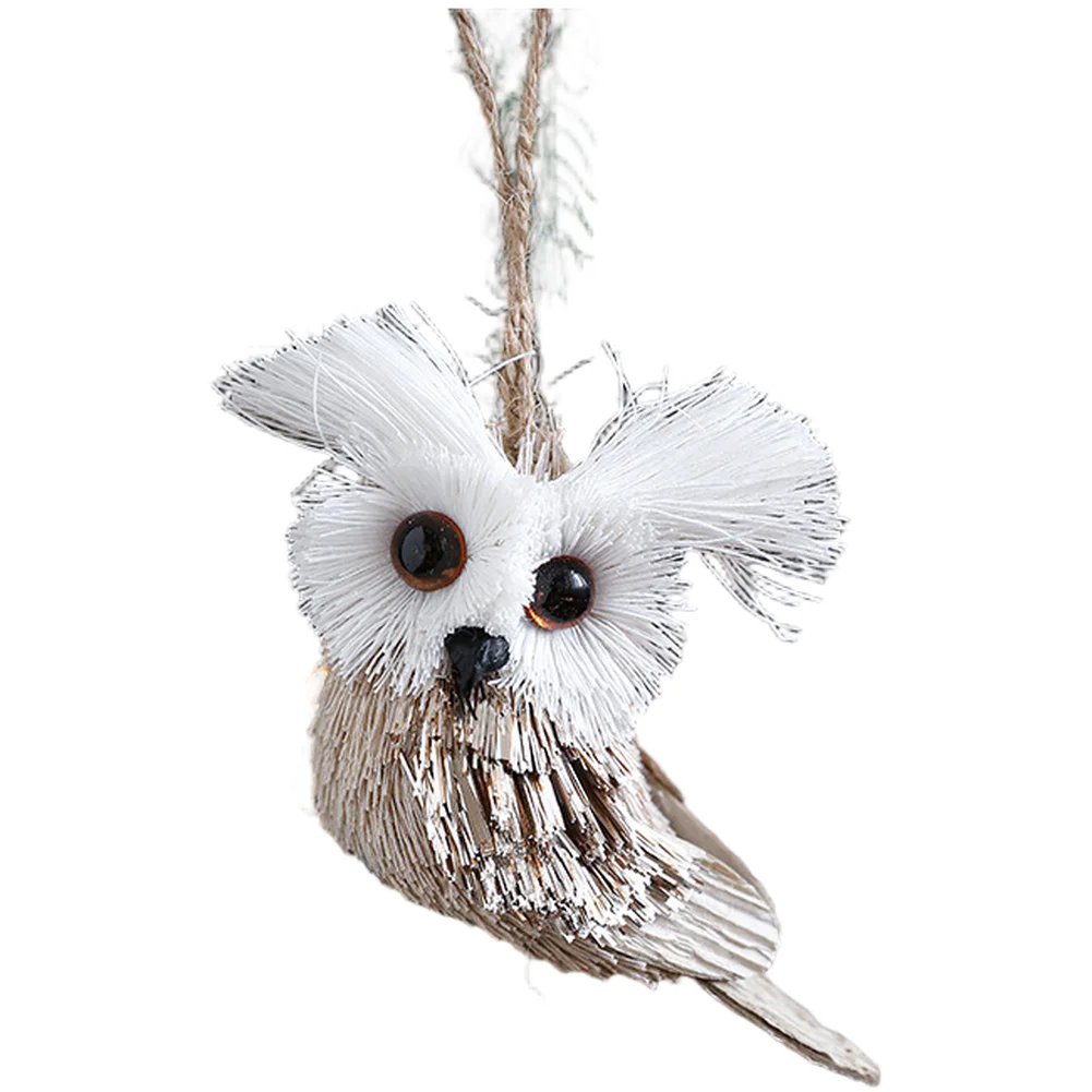 Natural Straw And Foam Elk Orn - Twine Jute Natural recension och pris