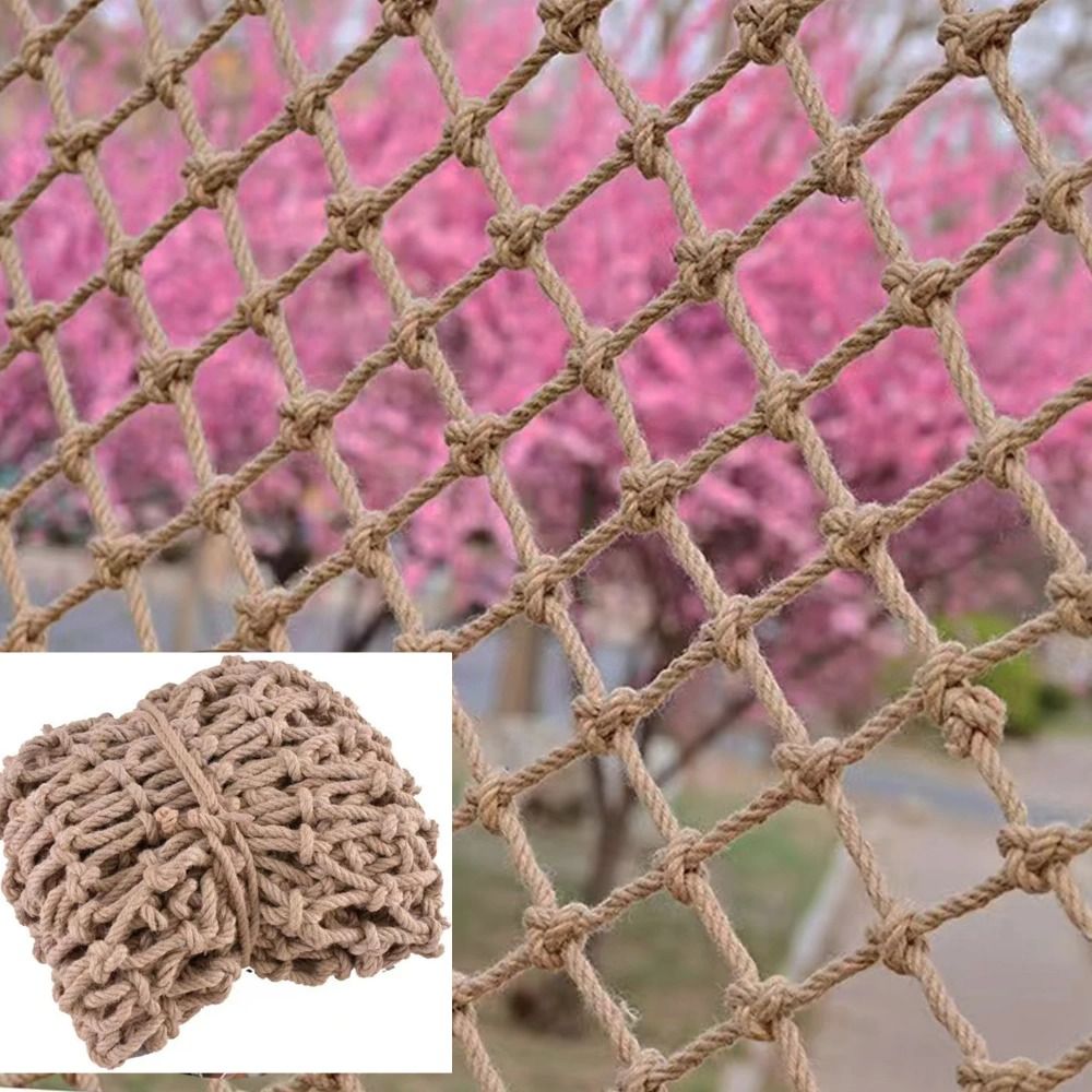 Hemp Rope Climbing Net Nature  - Twine Jute Natural recension och pris