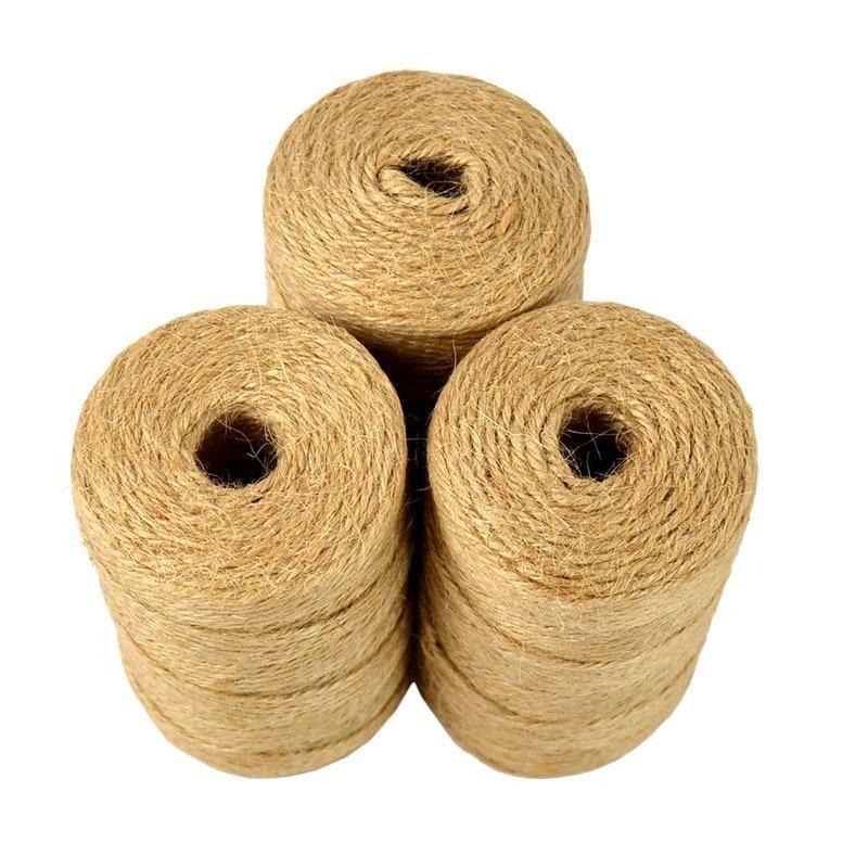 Jute Twine 100M Natural Sisal  - Twine Jute Natural recension och pris