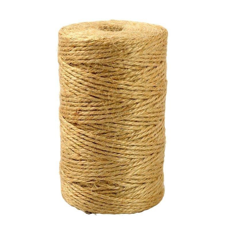 Jute Twine 100M Natural Sisal  - Twine Jute Natural recension och pris