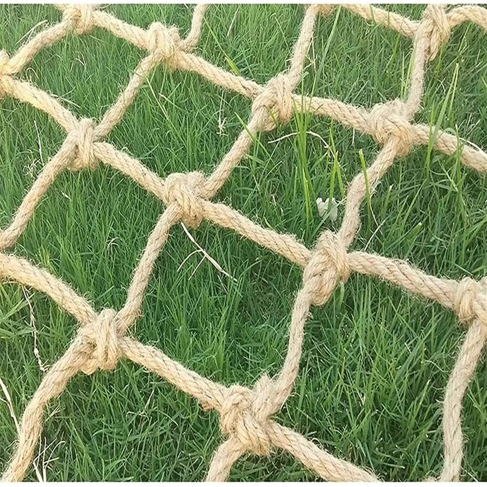 Hemp Rope Climbing Net Nature  - Twine Jute Natural recension och pris